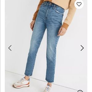 MADEWELL Classic Straight jeans NWT